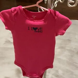 Carter's 'I Love Daddy' Bodysuit